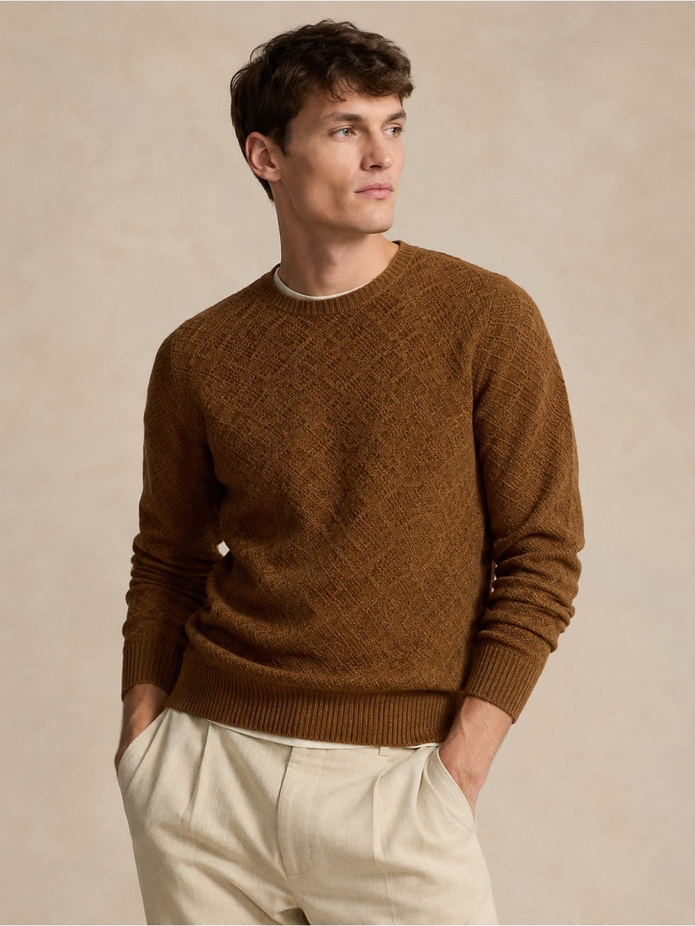 Vintage Polo Ralph Lauren Pullover Sweater Wool Classic Crewneck Large